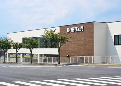 カリモク家具 広島ショールーム 外観・内観イメージ